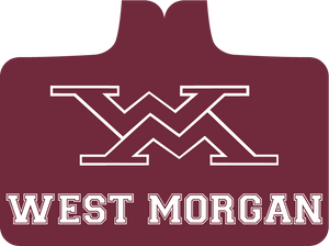 Maroon West Morgan Blanket