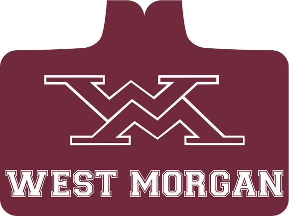 Maroon West Morgan Blanket