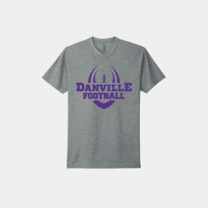 Danville Football T-Shirt - Grey
