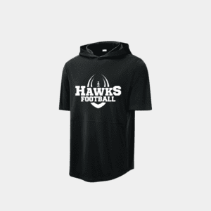 Danville Hawks Football Shortsleeve Hoodie