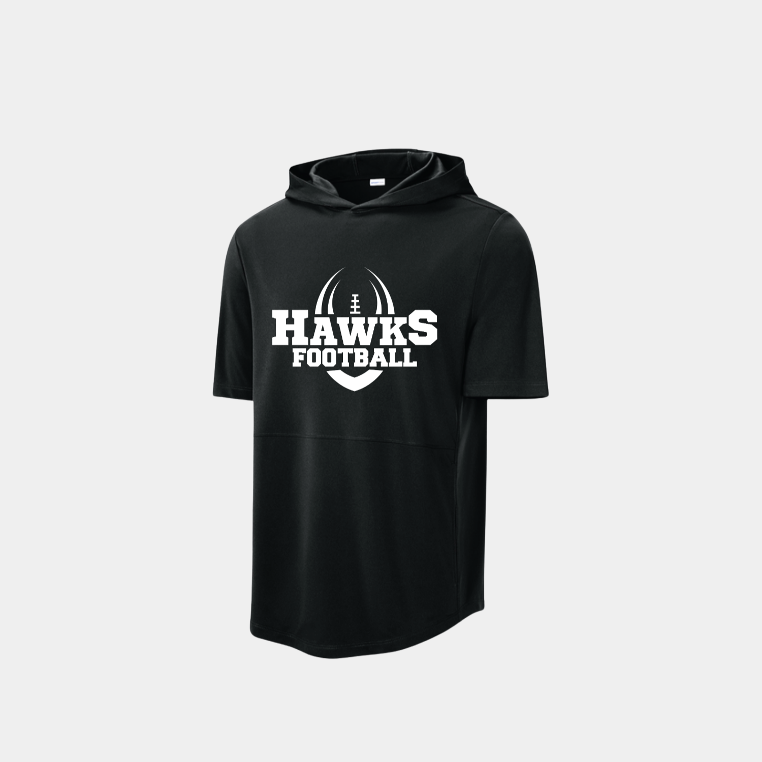 Danville Hawks Football Shortsleeve Hoodie